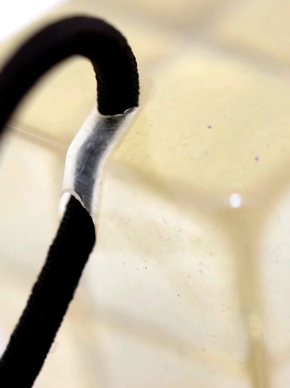 Louis Vuitton Elastine & Resin Cube Hair Tie (Scrunchie)